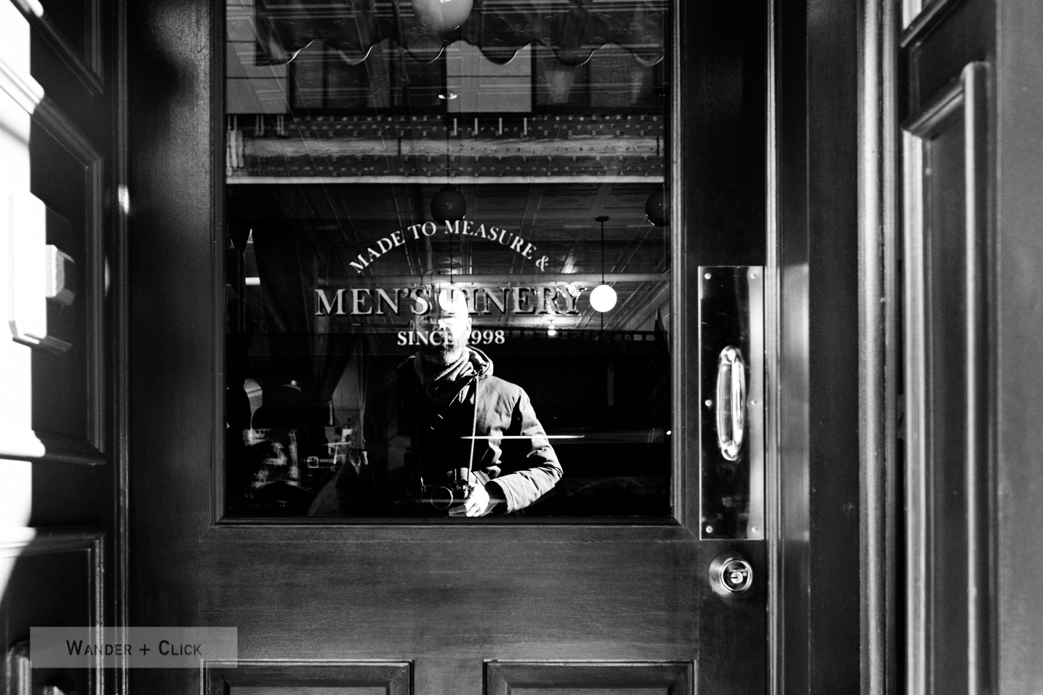 Self portrait / Men's finery