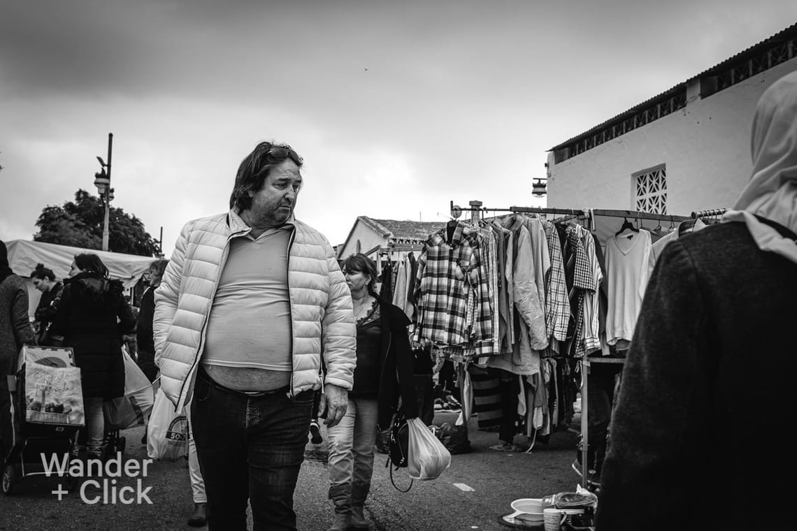 Hanging out at the market