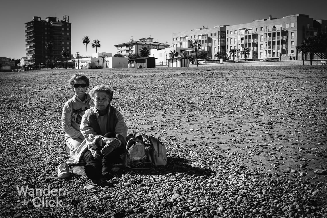 Quiet day at the beach