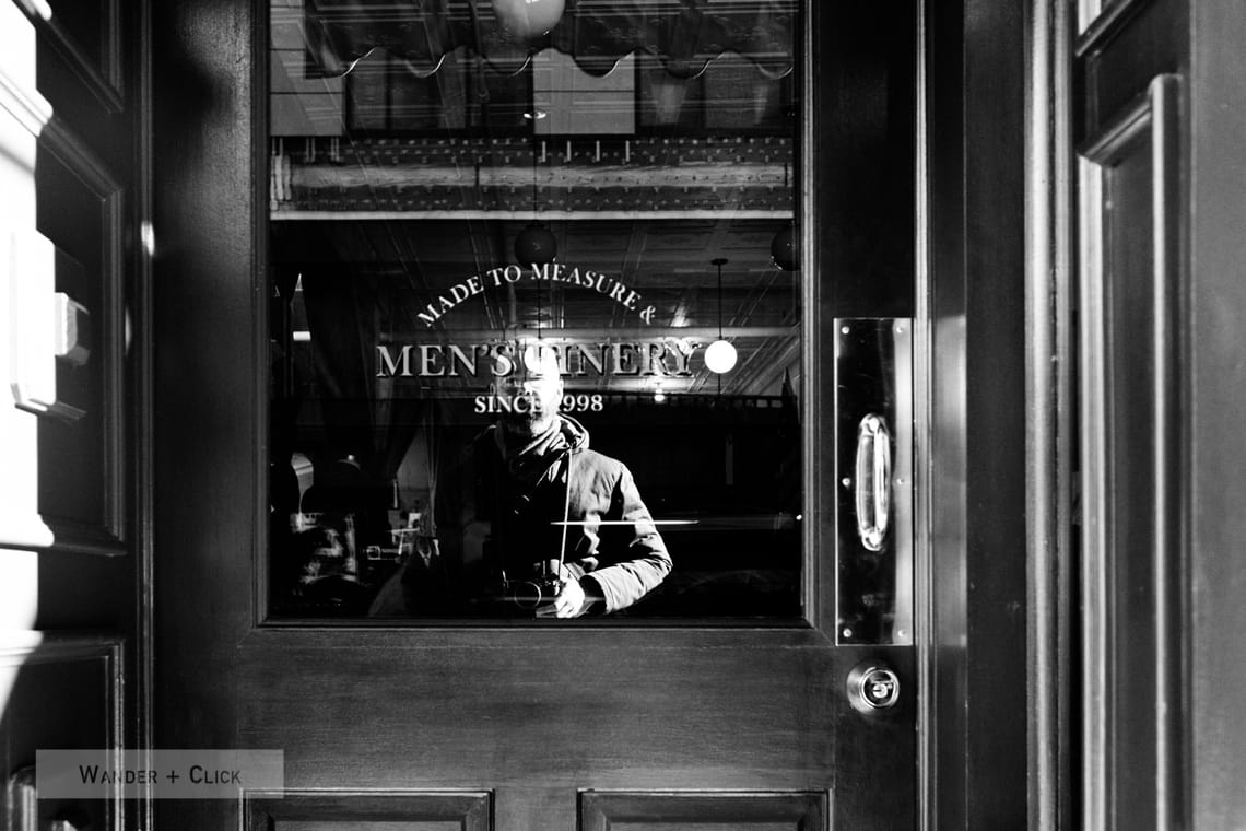 Self portrait / Men's finery