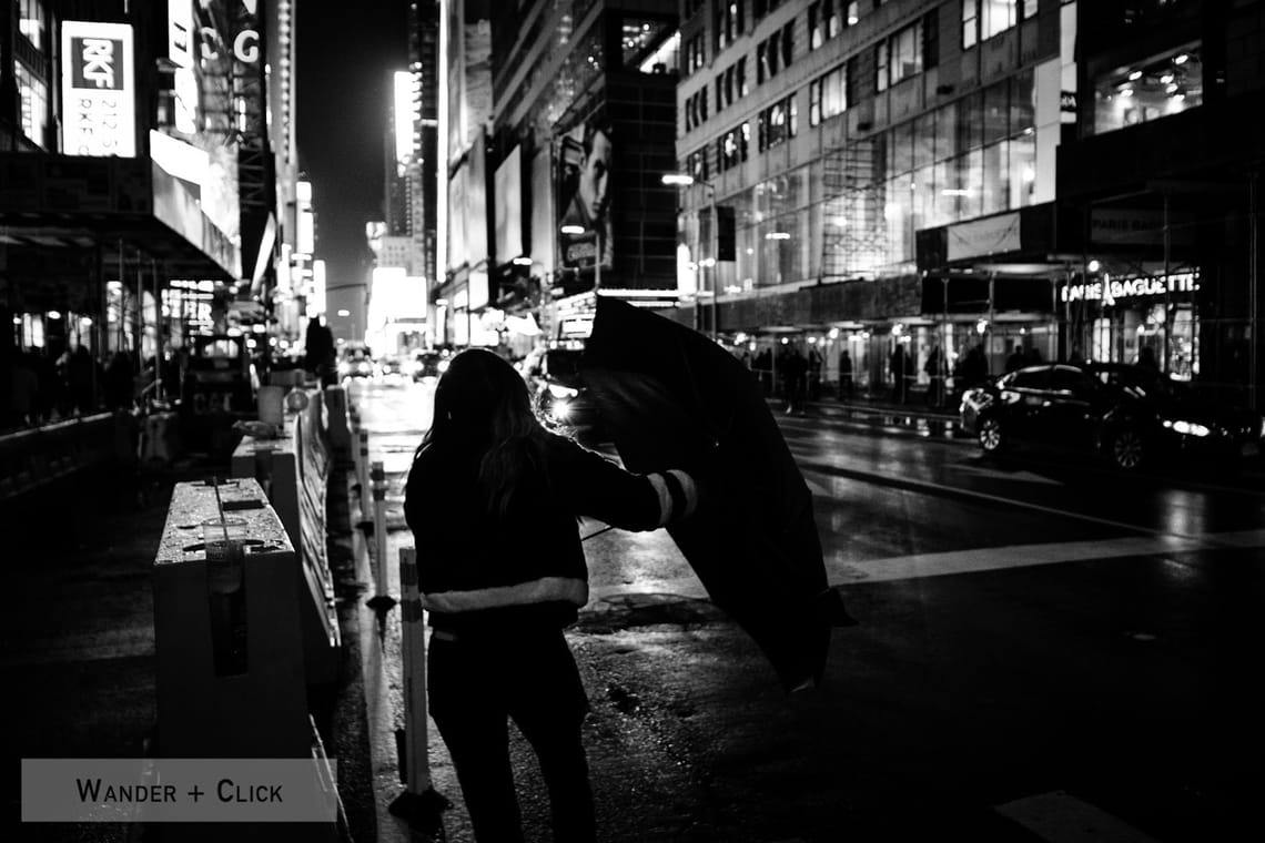 Umbrella vs the city